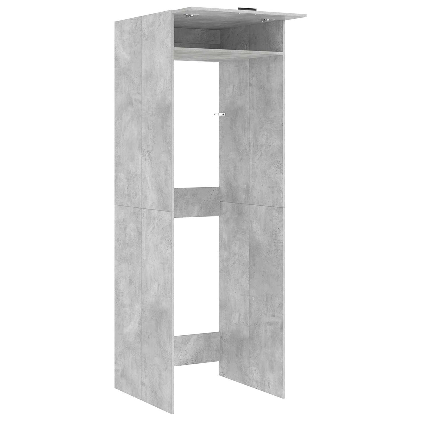Vaskemaskine Skab Beton 67,5 x 68 x 200 cm Konstrueret træ