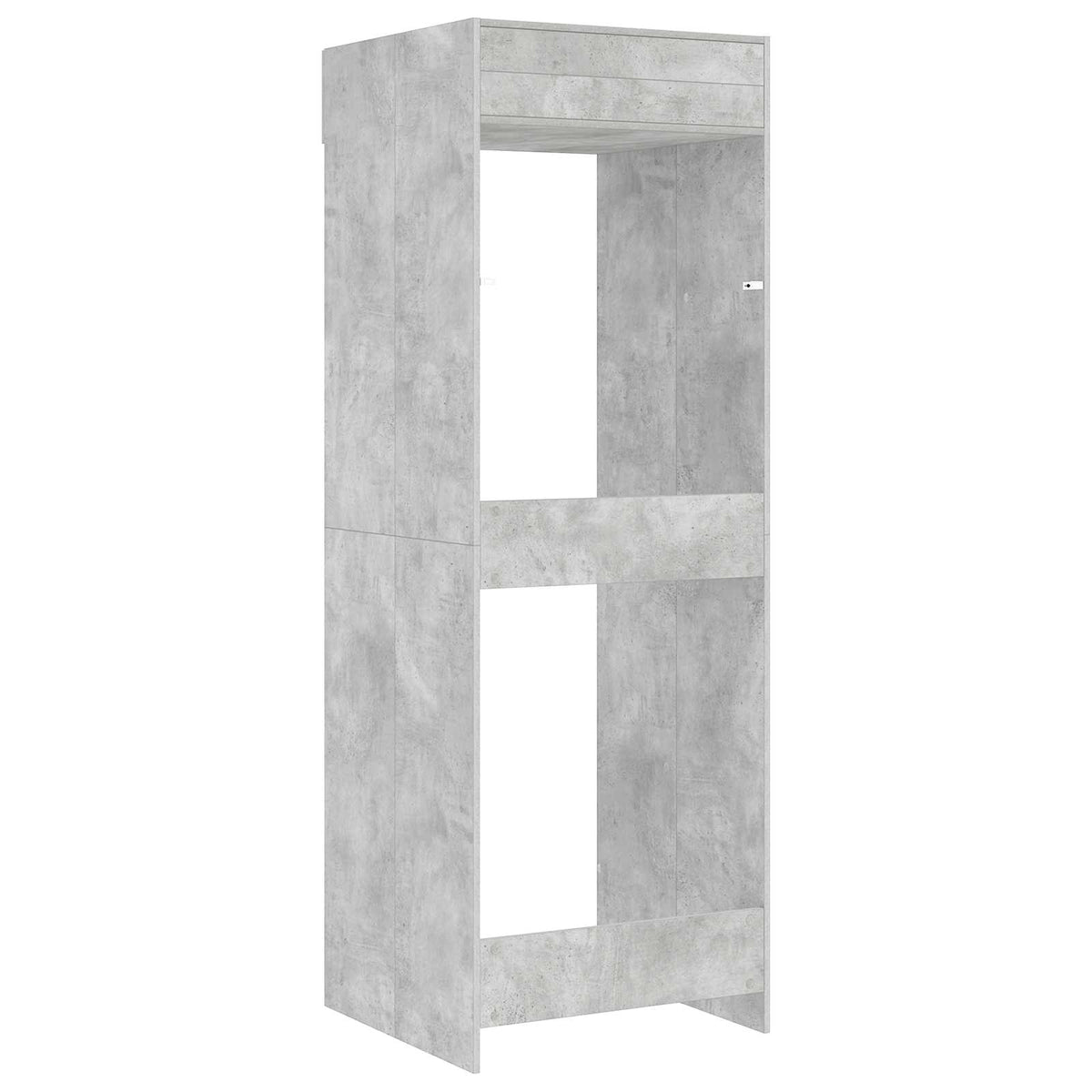 Vaskemaskine Skab Beton 67,5 x 68 x 200 cm Konstrueret træ