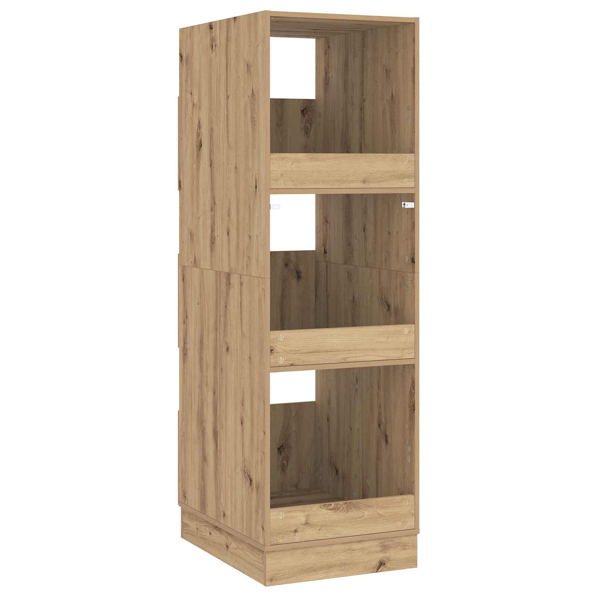 Vaskeskab Artisan Egetræ 50 x 68 x 162 cm Konstrueret træ