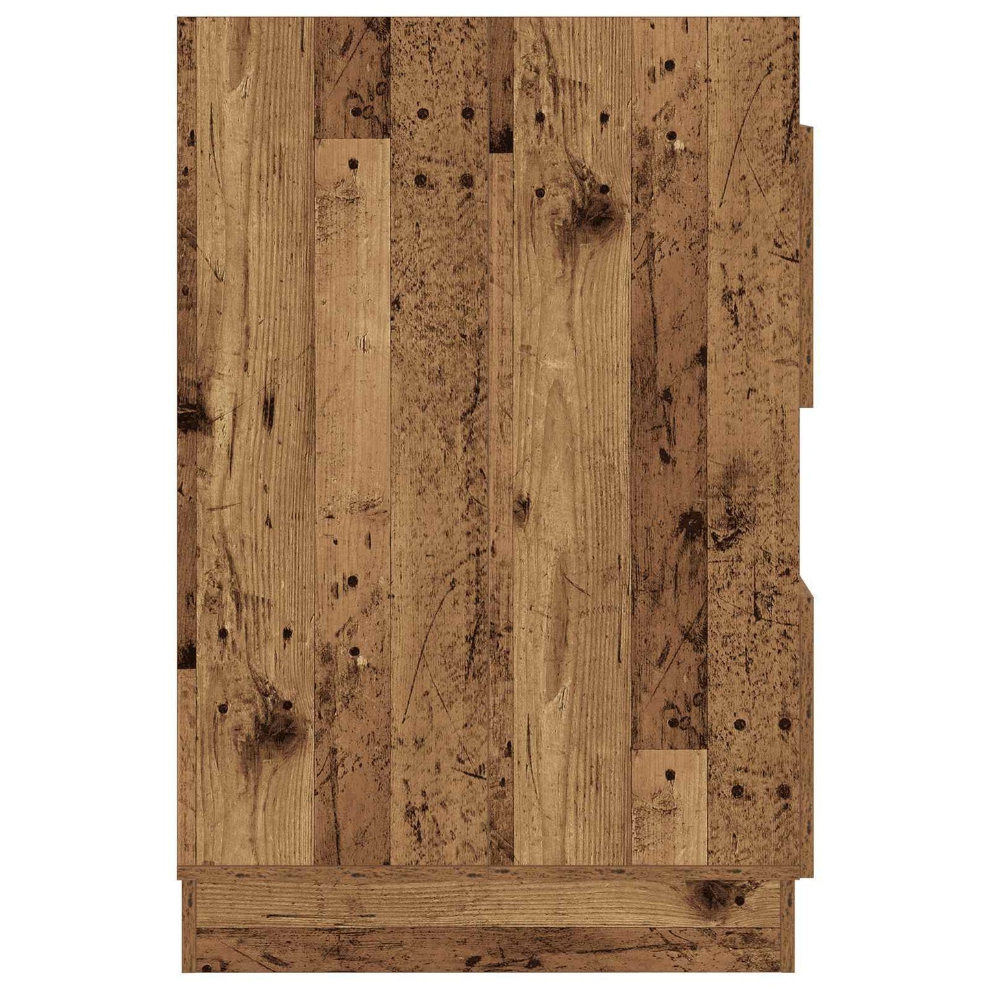 Vaskeskab med dør Gammelt træ 50 x 68 x 102 cm Konstrueret træ