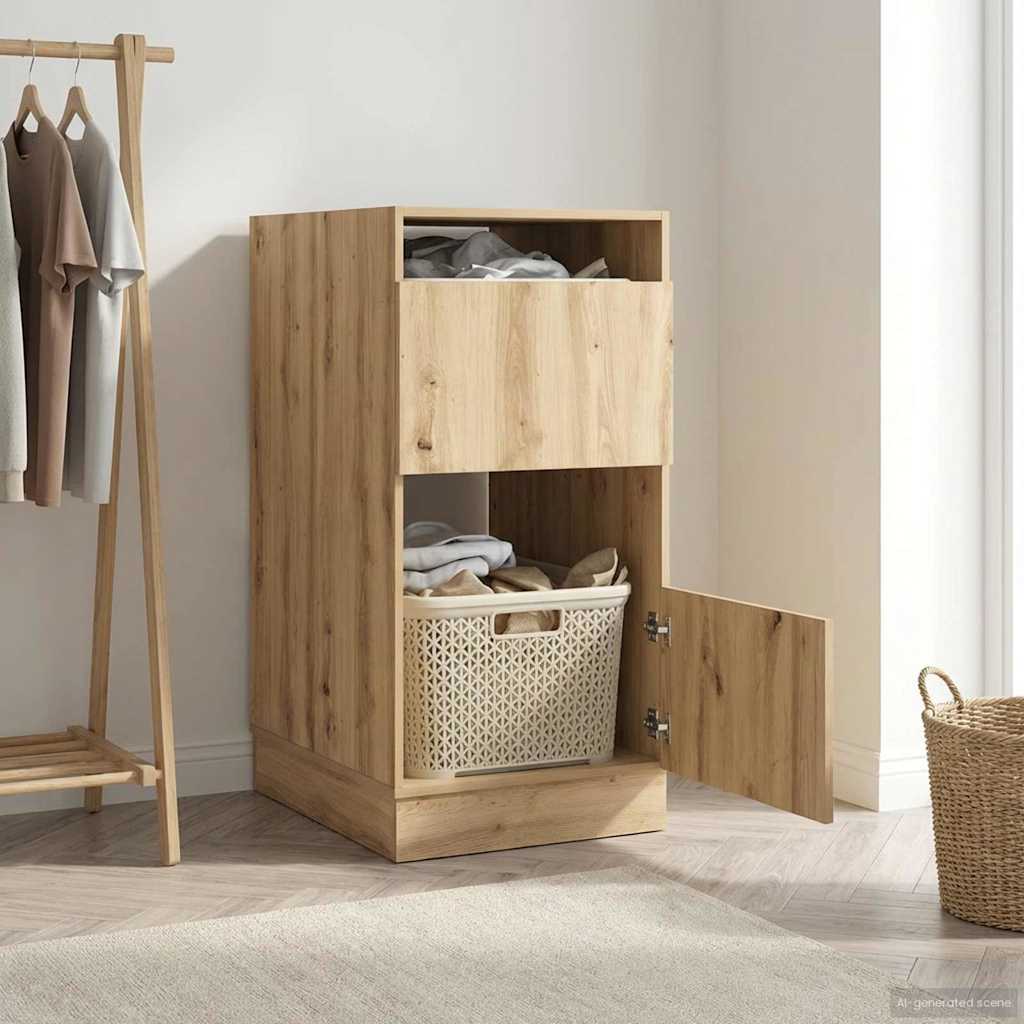 Vaskeskab Artisan Egetræ 50 x 68 x 102 cm Konstrueret træ