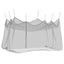 Have Myg Net 220 mesh Sort 3 x 4,5 x 2,5 m Polyester