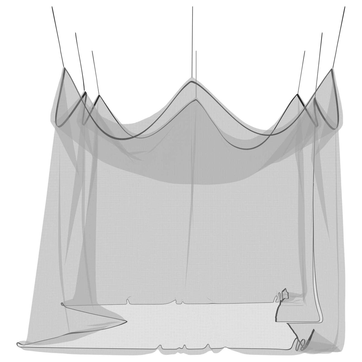 Have Myg Net 220 mesh Sort 3 x 4,5 x 2,5 m Polyester