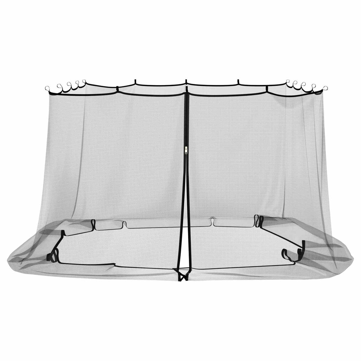 Myggenet til pavillon 220 mesh Sort 4,5 x 3 x 2 m Polyester
