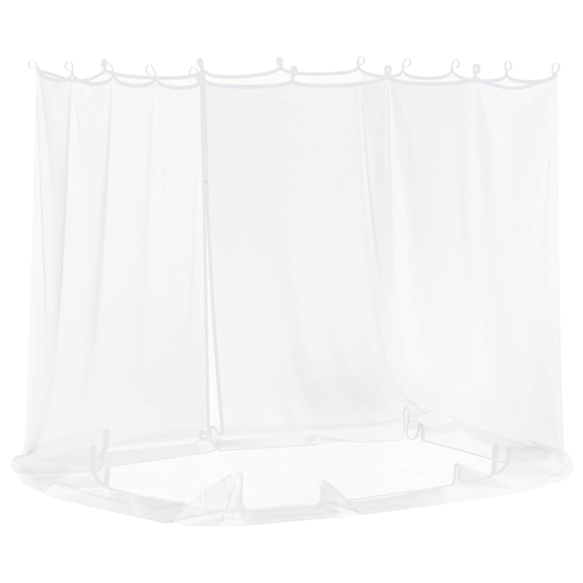 Myggenet til pavillon 220 mesh Hvid 2 x 2 x 2 m Polyester