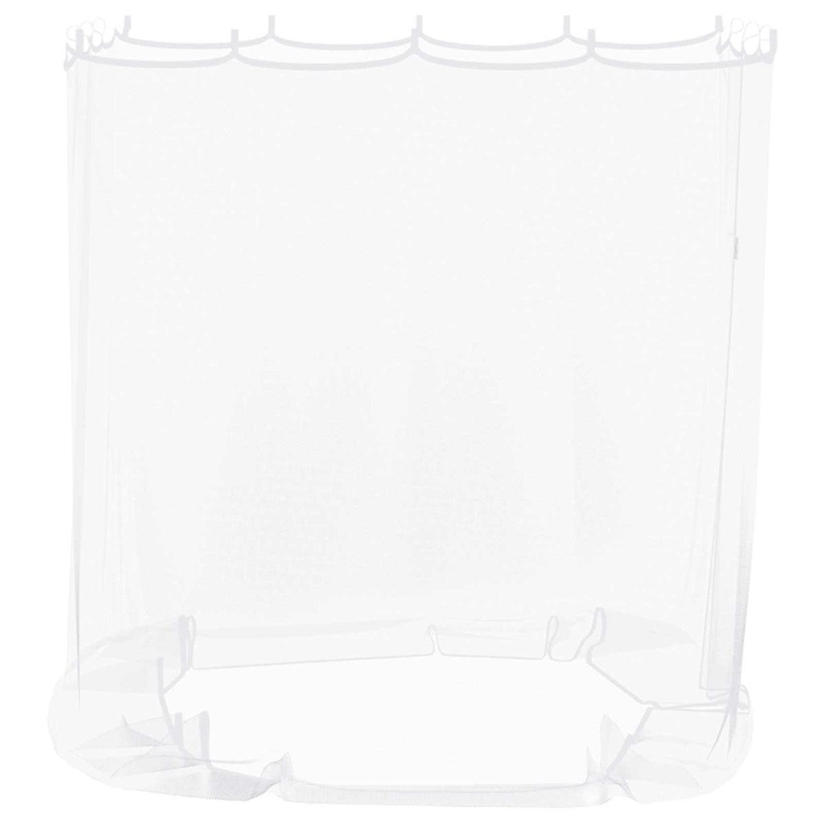 Myggenet til pavillon 220 mesh Hvid 2 x 2 x 2 m Polyester
