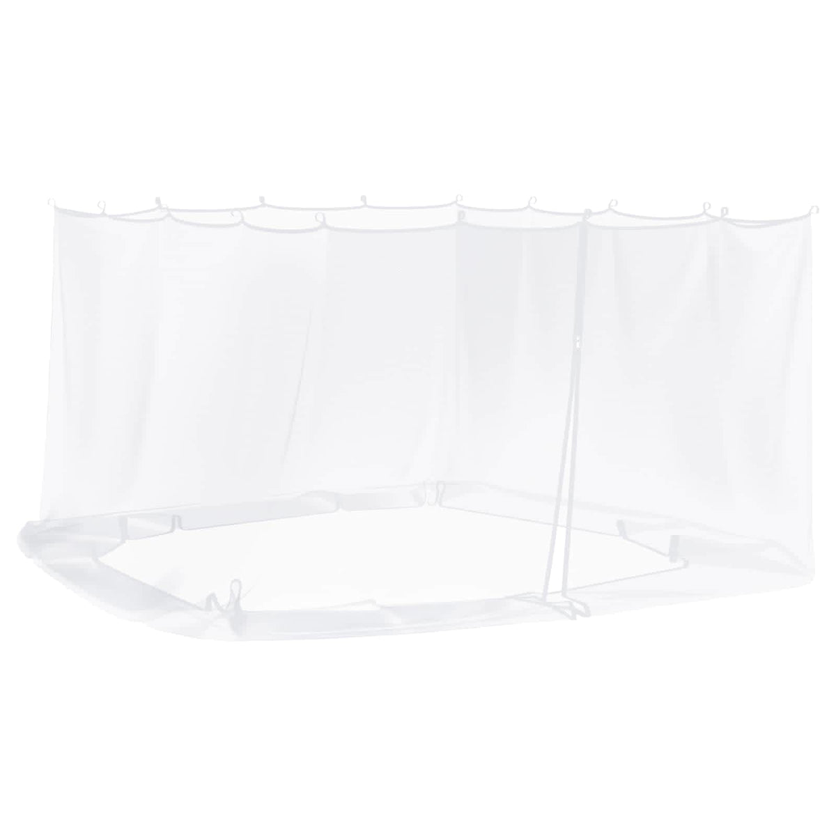 Myggenet til pavillon 220 mesh Hvid 3,6 x 3 x 2 cm Polyester