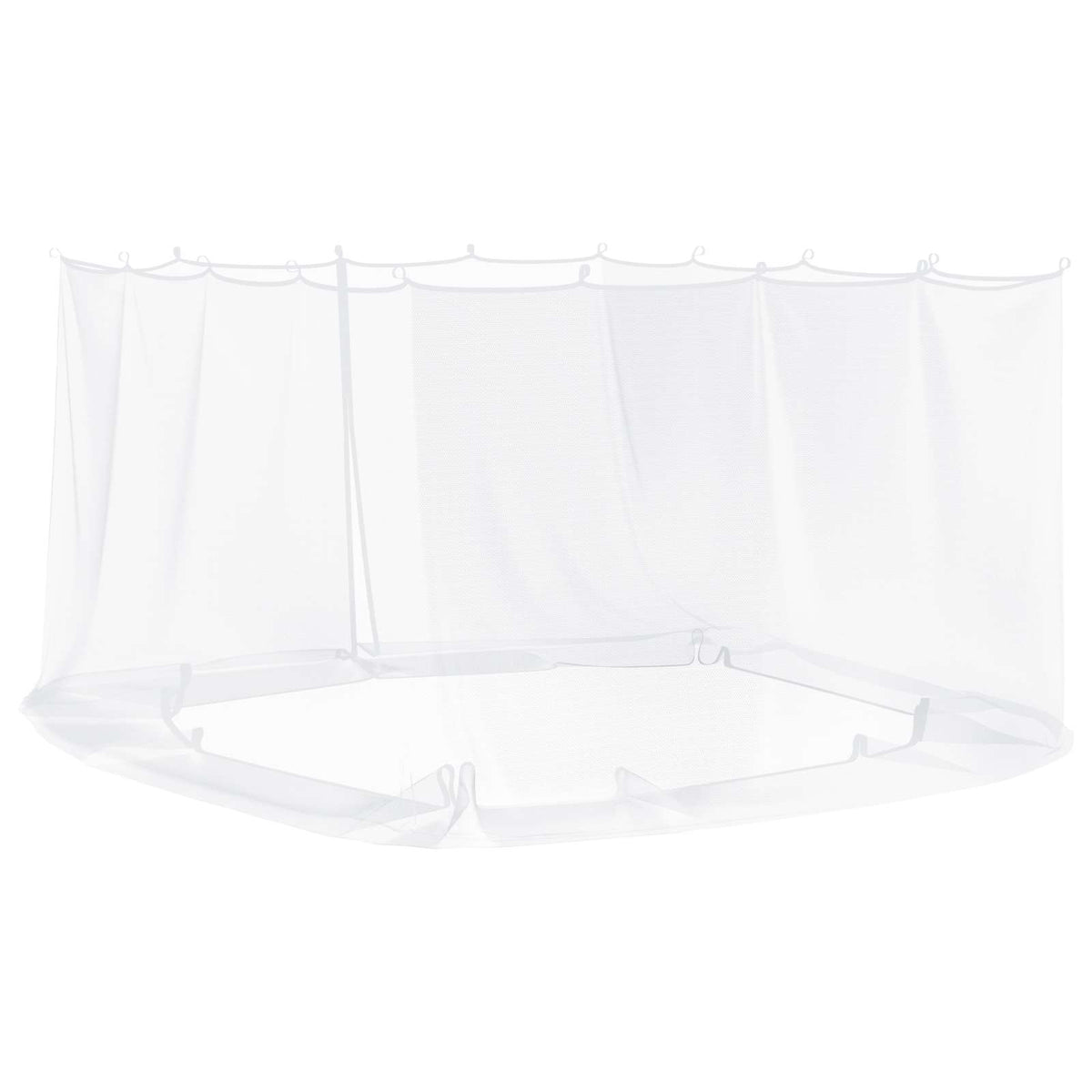 Myggenet til pavillon 220 mesh Hvid 3,6 x 3 x 2 cm Polyester