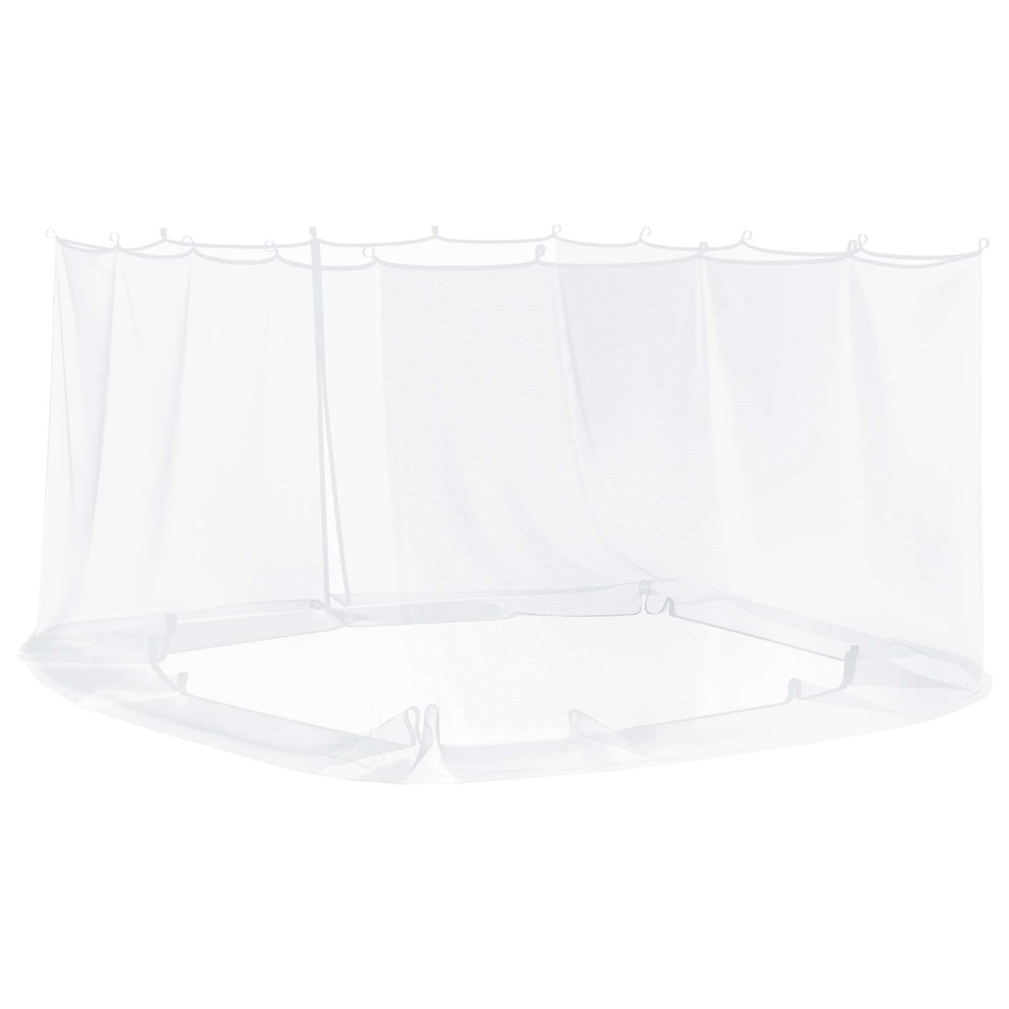 Myggenet til pavillon 220 mesh Hvid 3,6 x 3,6 x 2 cm Polyester