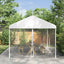 Myggenet til pavillon 220 mesh Hvid 6 x 3 x 2 m Polyester