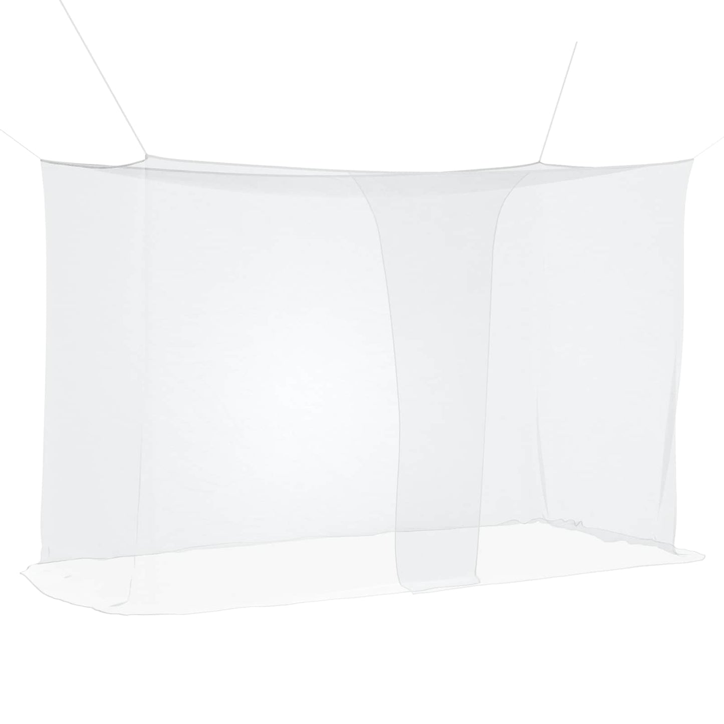 Myggenet til seng 3 stk. 156 mesh Hvid 220 x 100 x 150 cm