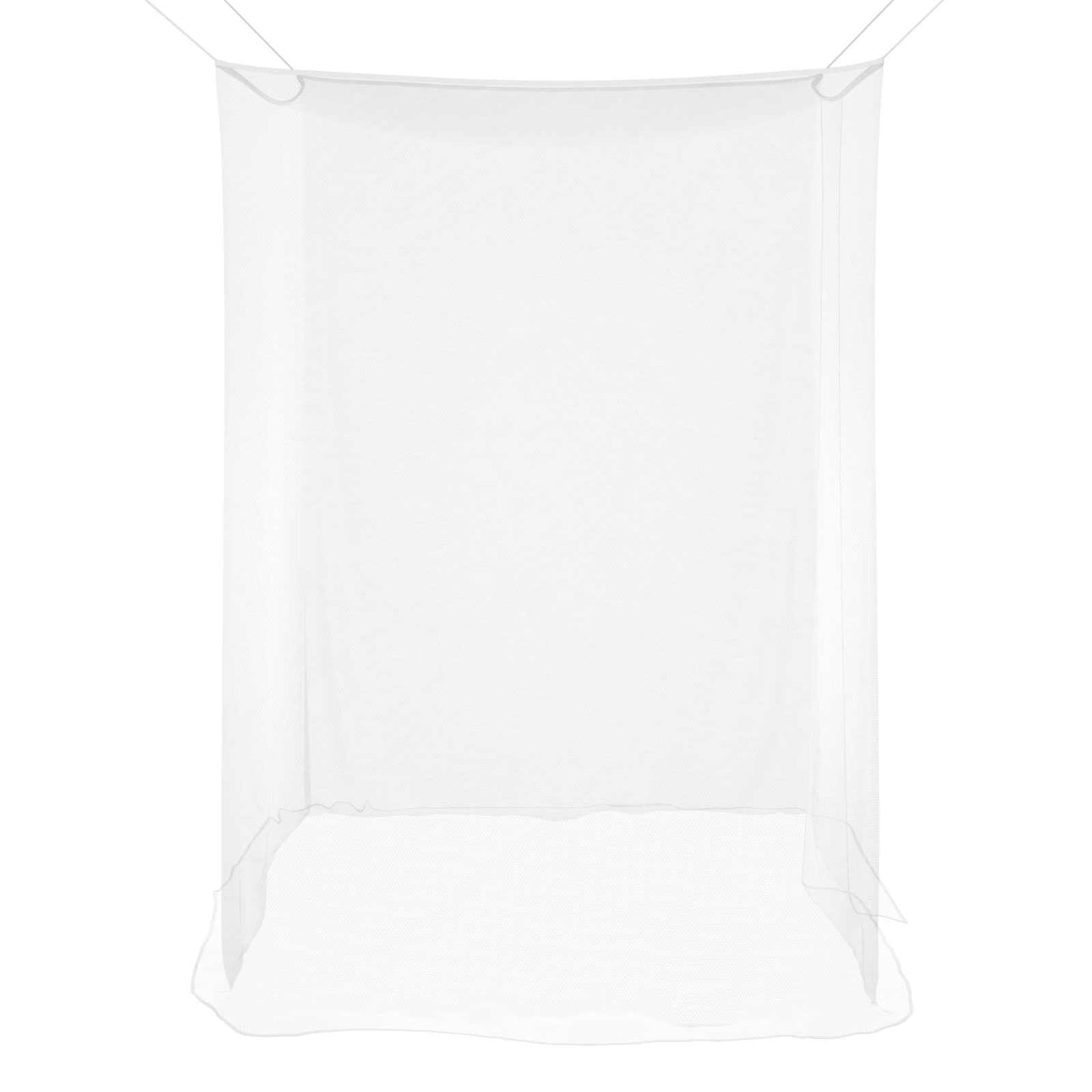 Myggenet til seng 3 stk. 156 mesh Hvid 220 x 100 x 150 cm