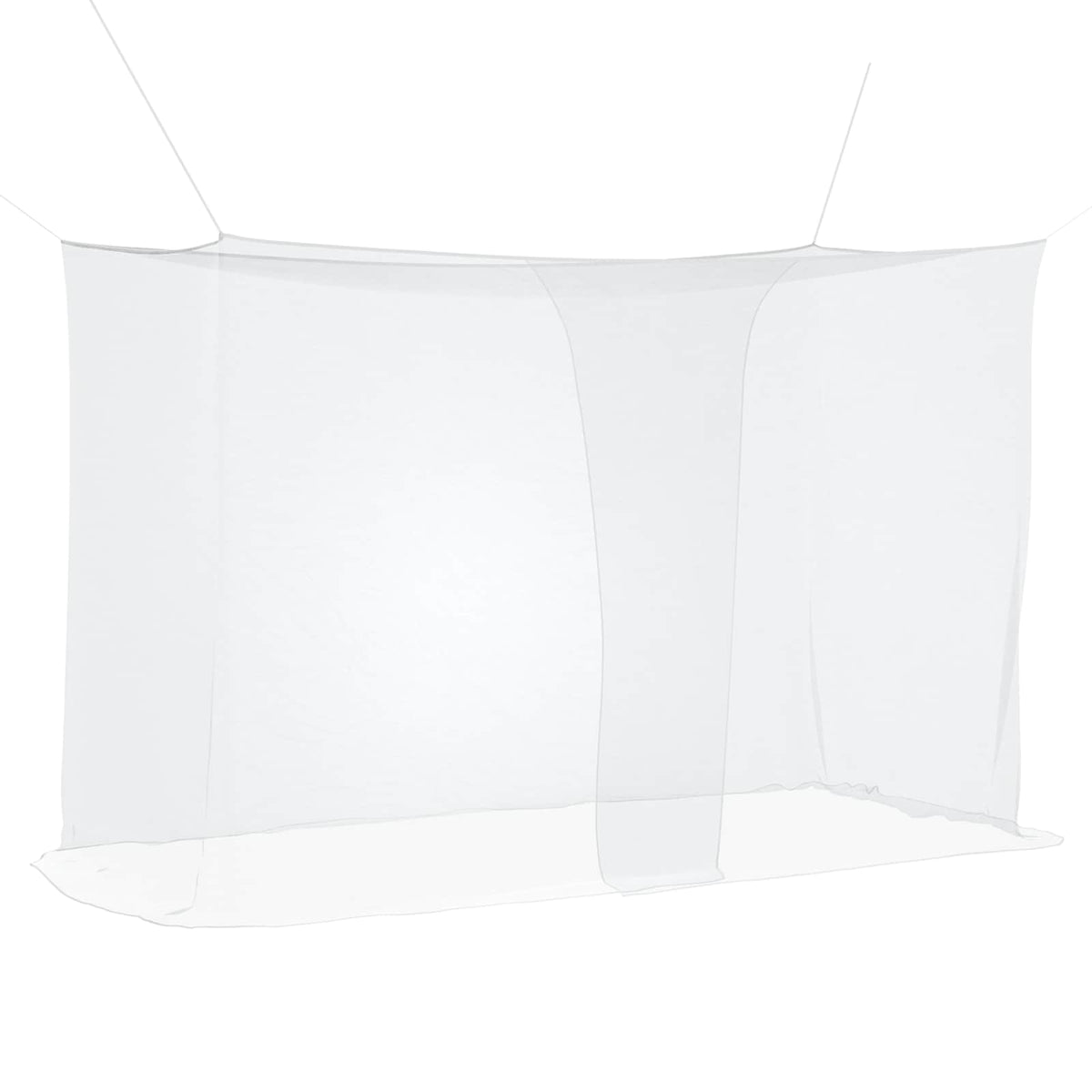 Myggenet til seng 3 stk. 156 mesh Hvid 220 x 120 x 150 cm