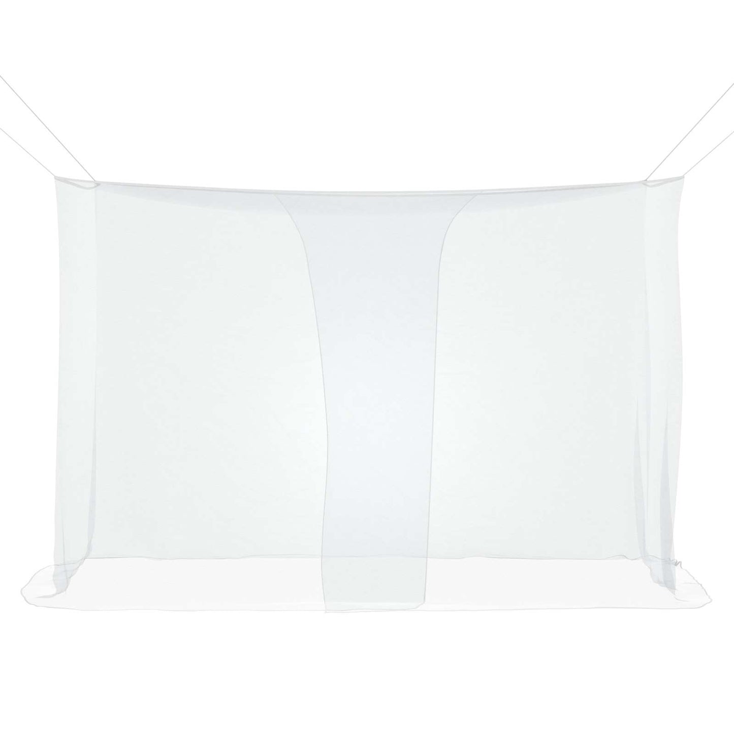 Myggenet til seng 3 stk. 156 mesh Hvid 220 x 120 x 150 cm