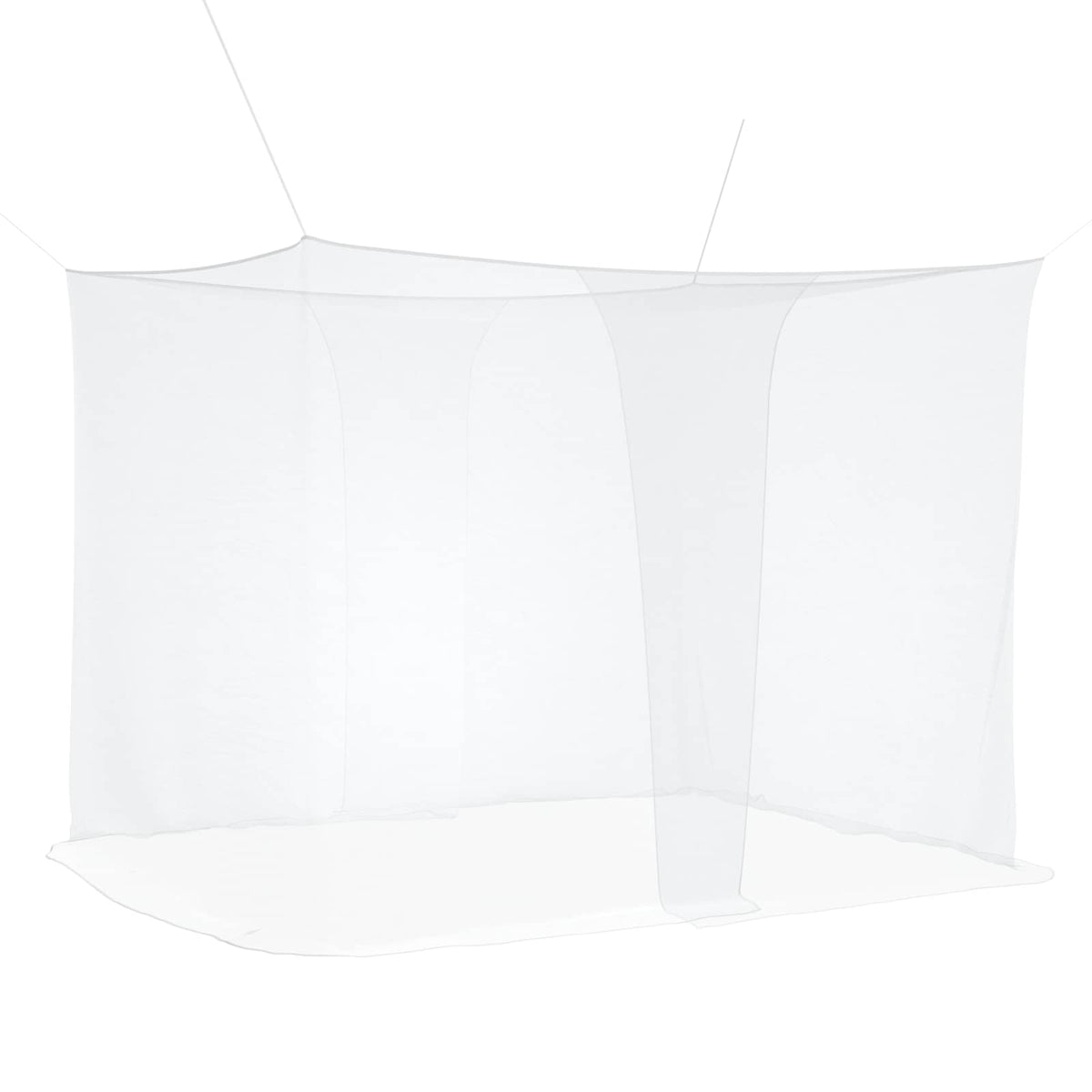 Myggenet til seng 3 stk. 156 mesh Hvid 220 x 200 x 210 cm