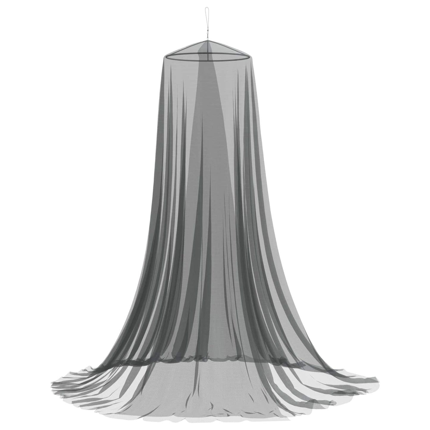 Myggenet til seng 156 mesh Sort ⌀56 x 220 cm Polyester
