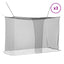Myggenet til seng 3 stk. 156 mesh Sort 220 x 120 x 150 cm