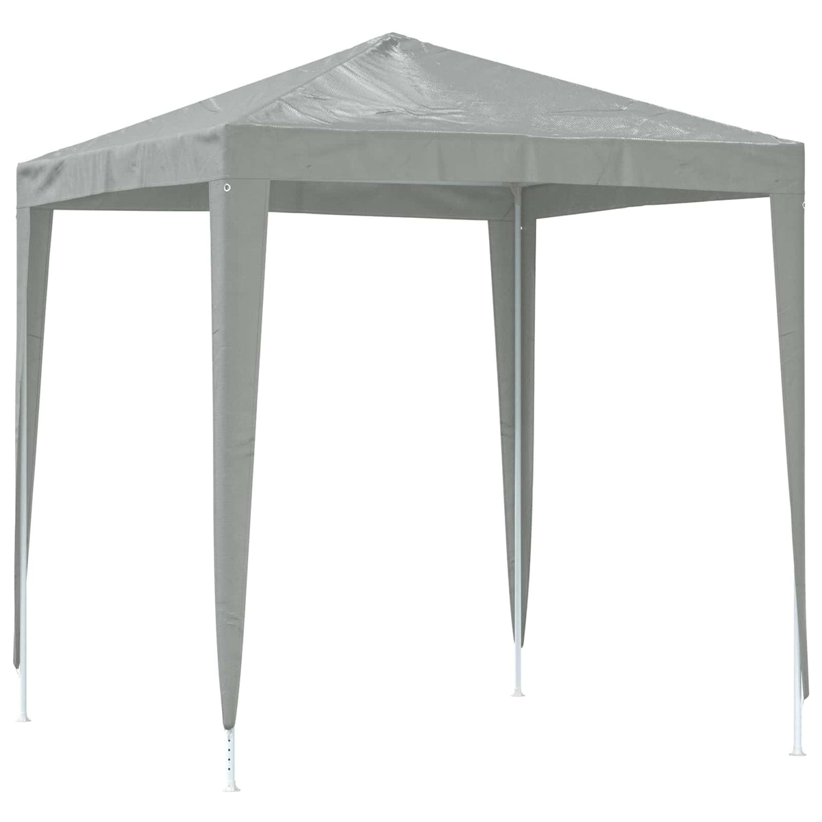 Party Tent 200 x 200 x 240 cm Lysegrå PE og stål