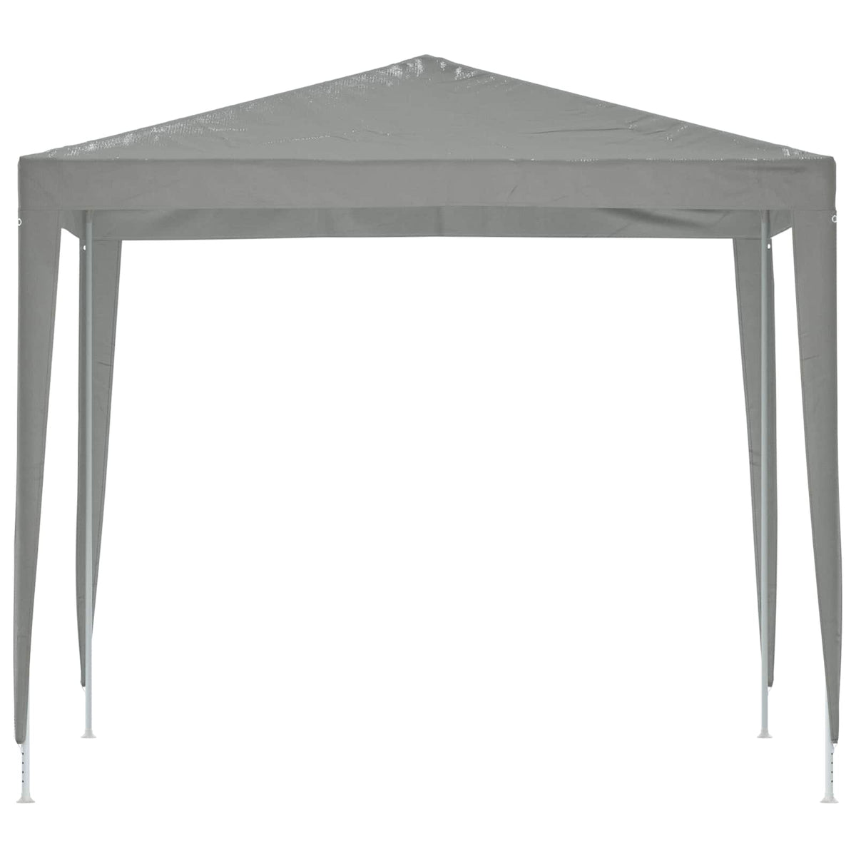 Party Tent 250 x 250 x 240 cm Lysegrå PE og stål