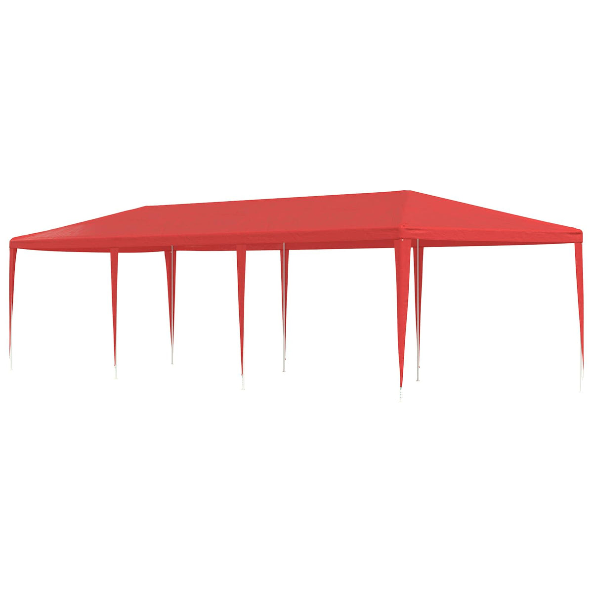 Party Tent Rød 900 x 300 x 255 cm PE og stål