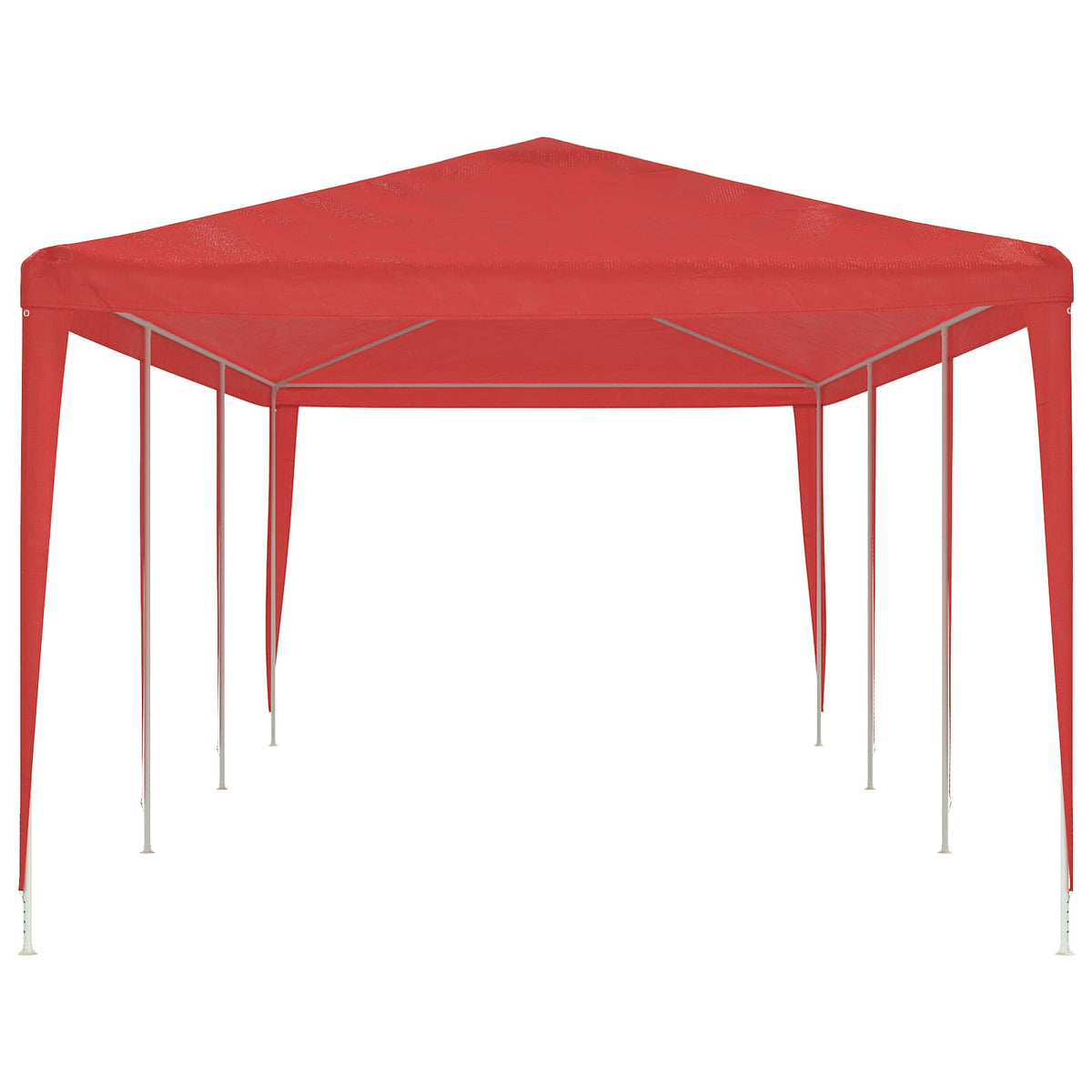 Party Tent Rød 900 x 300 x 255 cm PE og stål