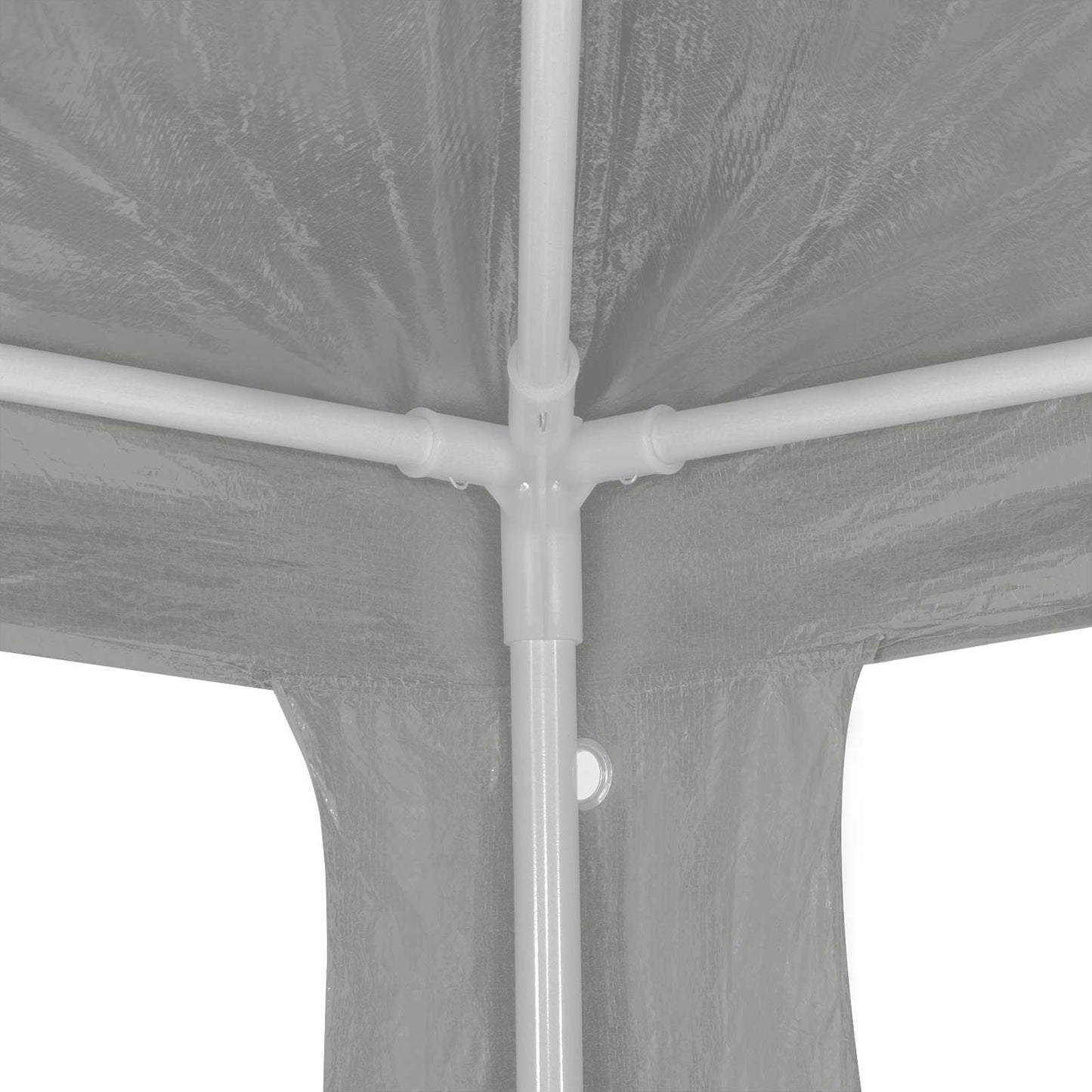 Party Tent Lysegrå 900 x 300 x 255 cm PE og stål