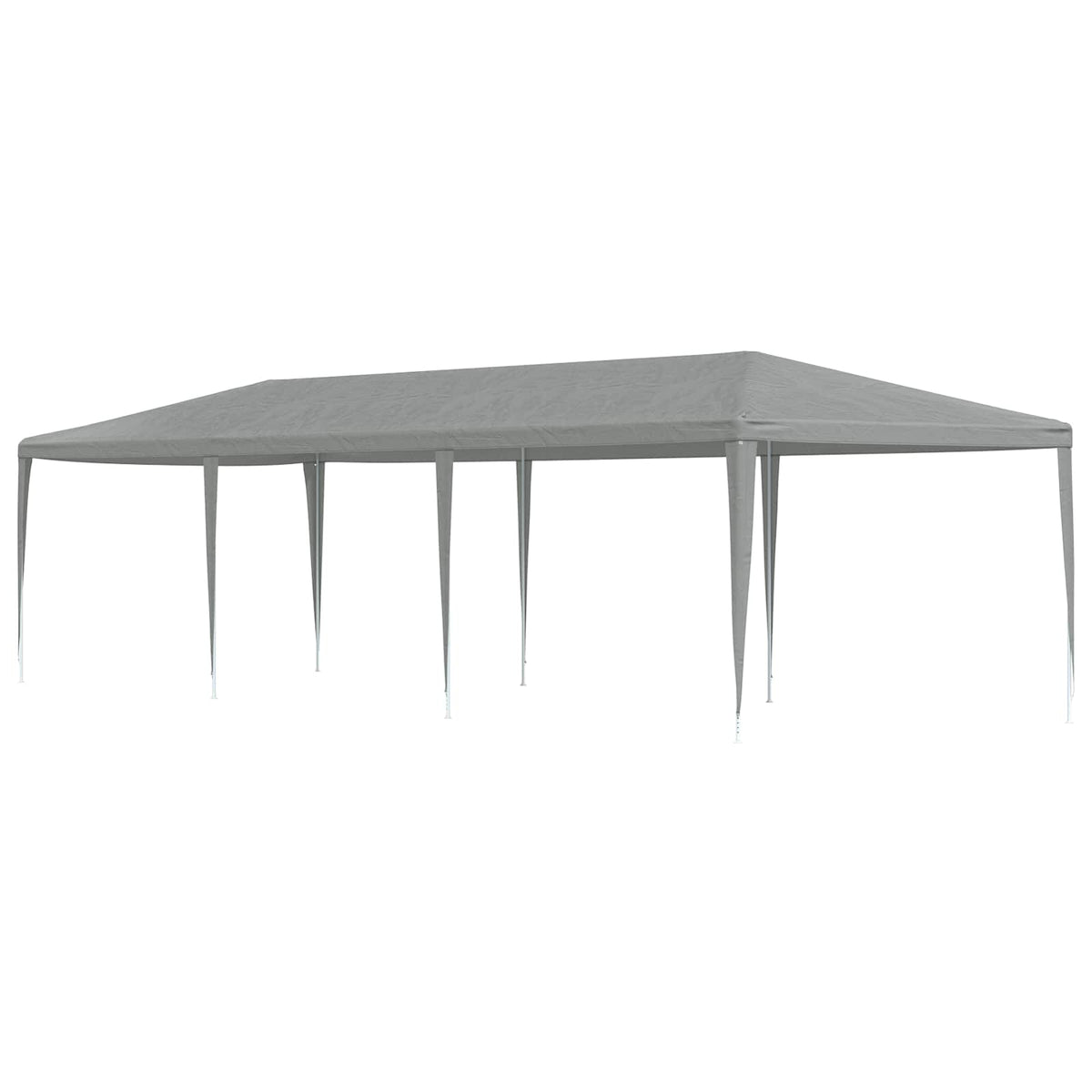 Party Tent Lysegrå 900 x 300 x 255 cm PE og stål