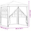 Party Tent 200 x 200 x 240 cm Rød PE og stål