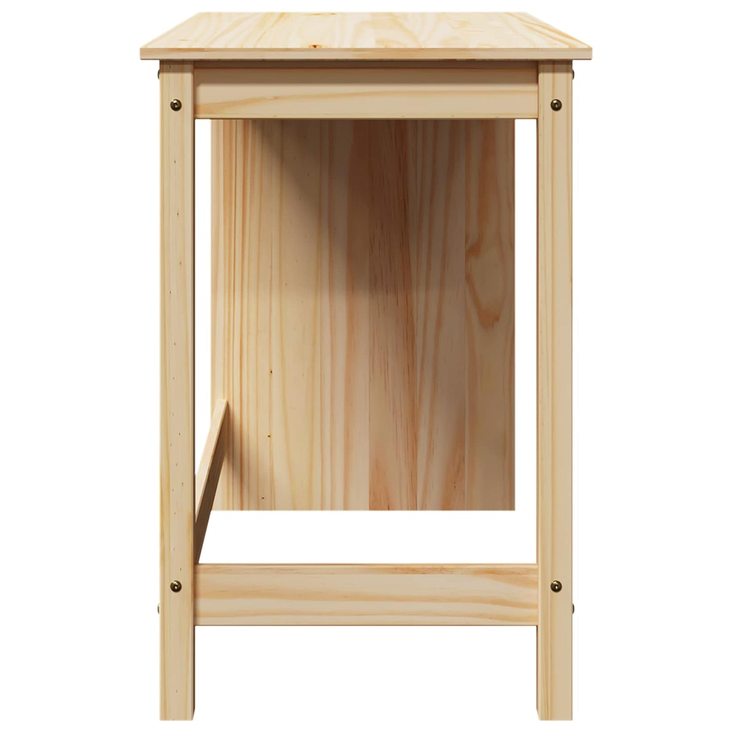 Bord Brun 112 x 50 x 75 cm Massivt fyrretræ