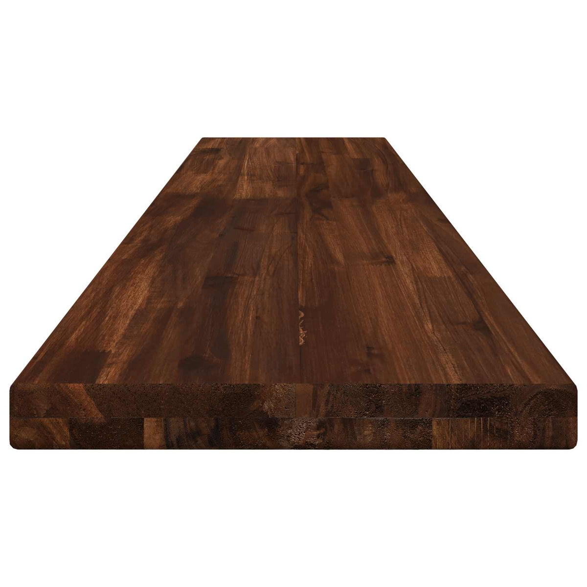 Rektangulært Bordplade 90 x 50 x 3,5 cm Rektangulær Mørk Brun