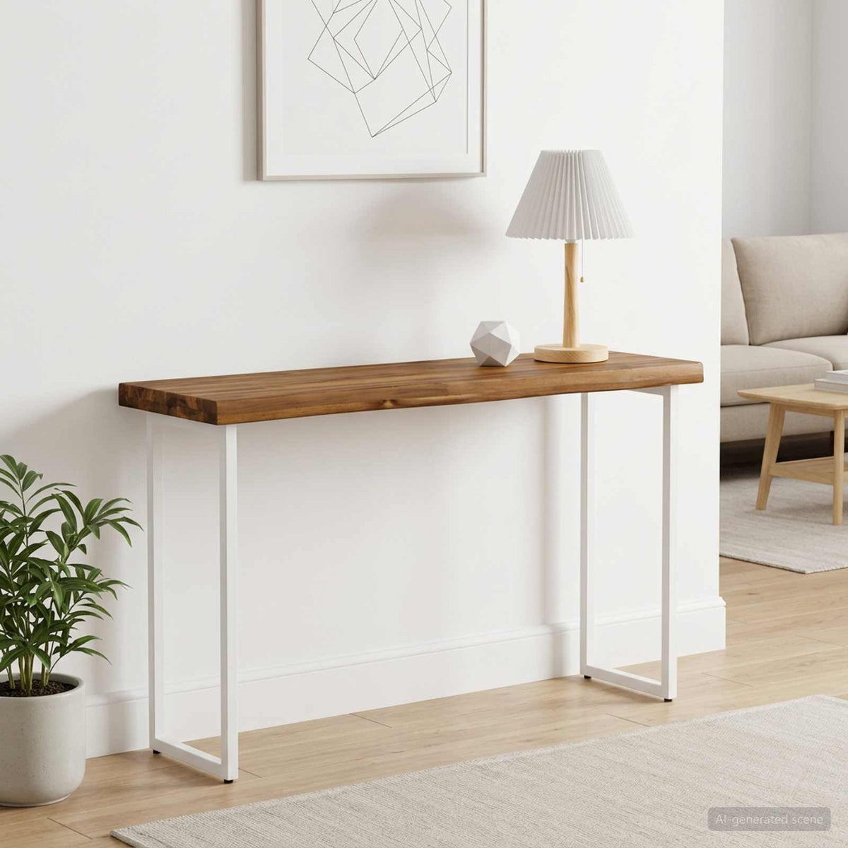 Rektangulært Bordplade 80 x 30 x 3 cm Rektangulær