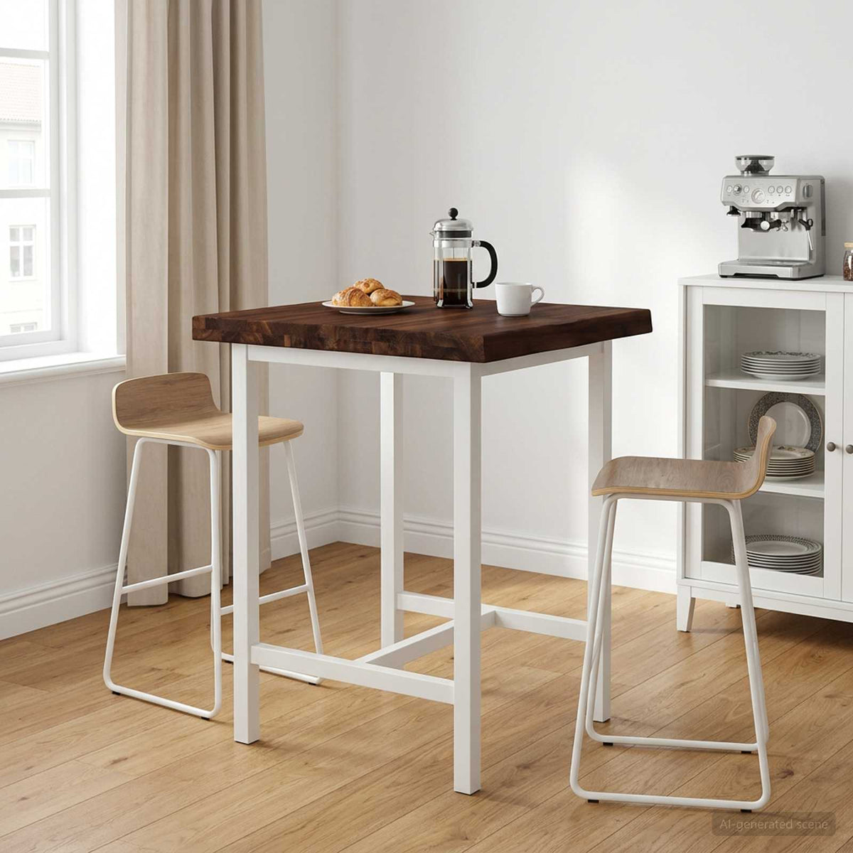 Rektangulært Bordplade 40 x 40 x 3 cm Firkantet