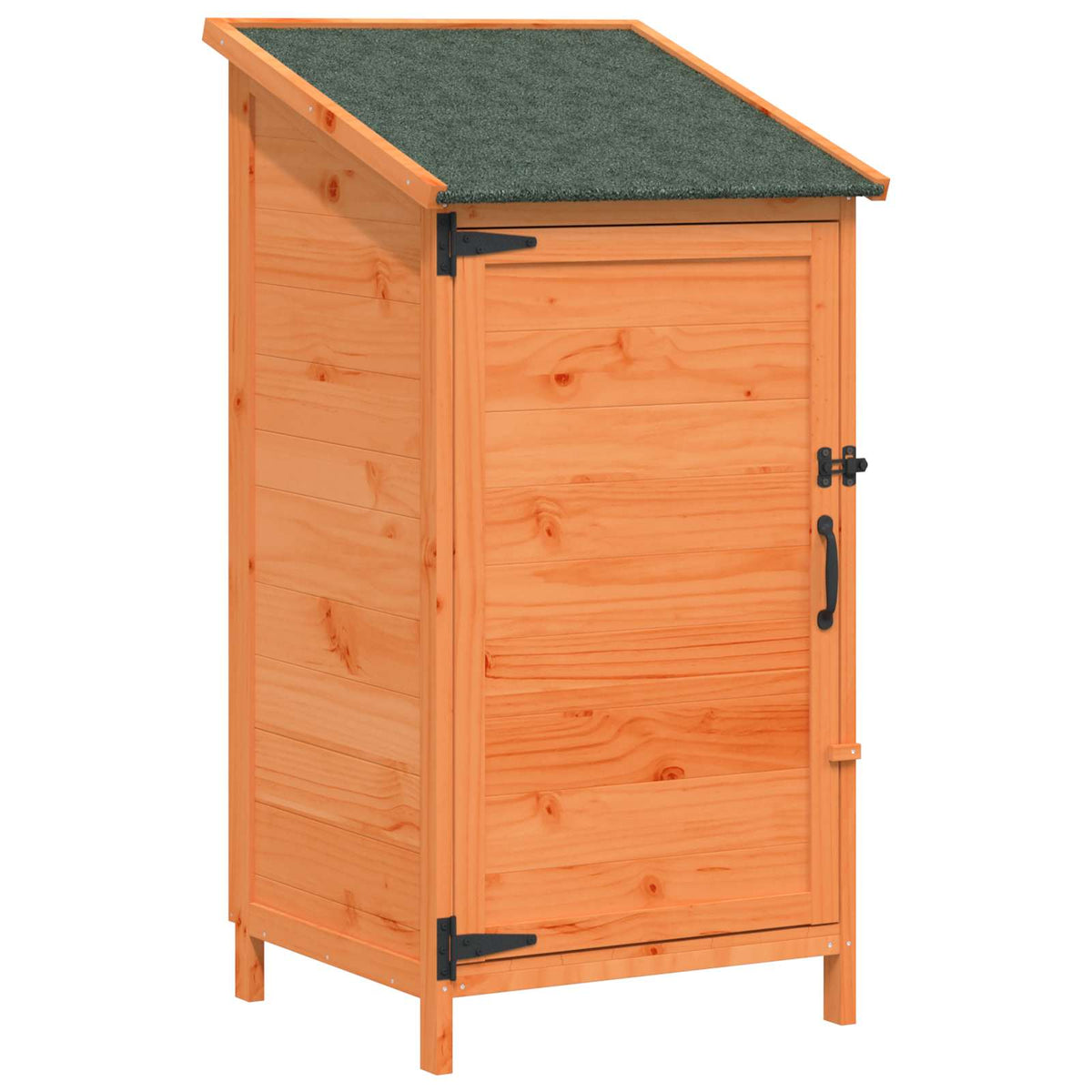 Have Skur med tag Brun 59 x 56 x 113,5 cm Massivt Fyrretræ
