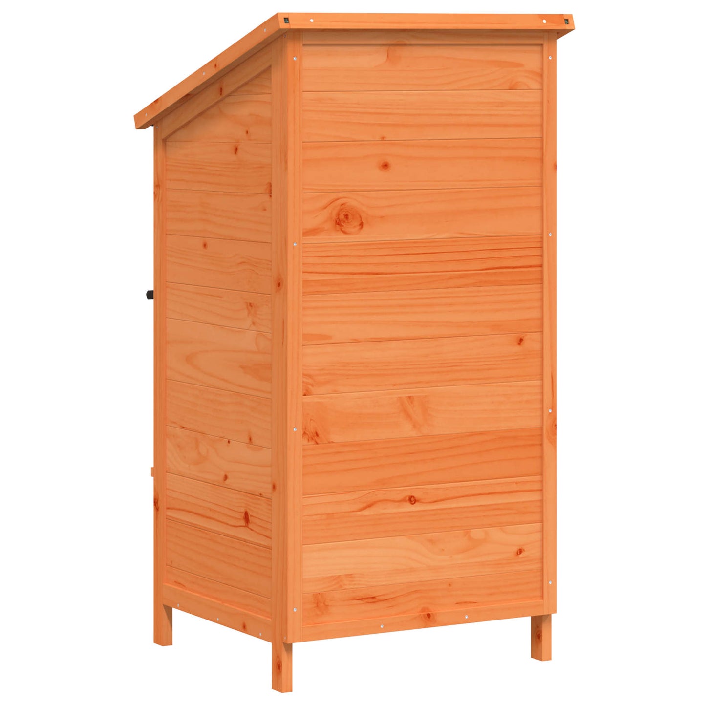 Have Skur med tag Brun 59 x 56 x 113,5 cm Massivt Fyrretræ