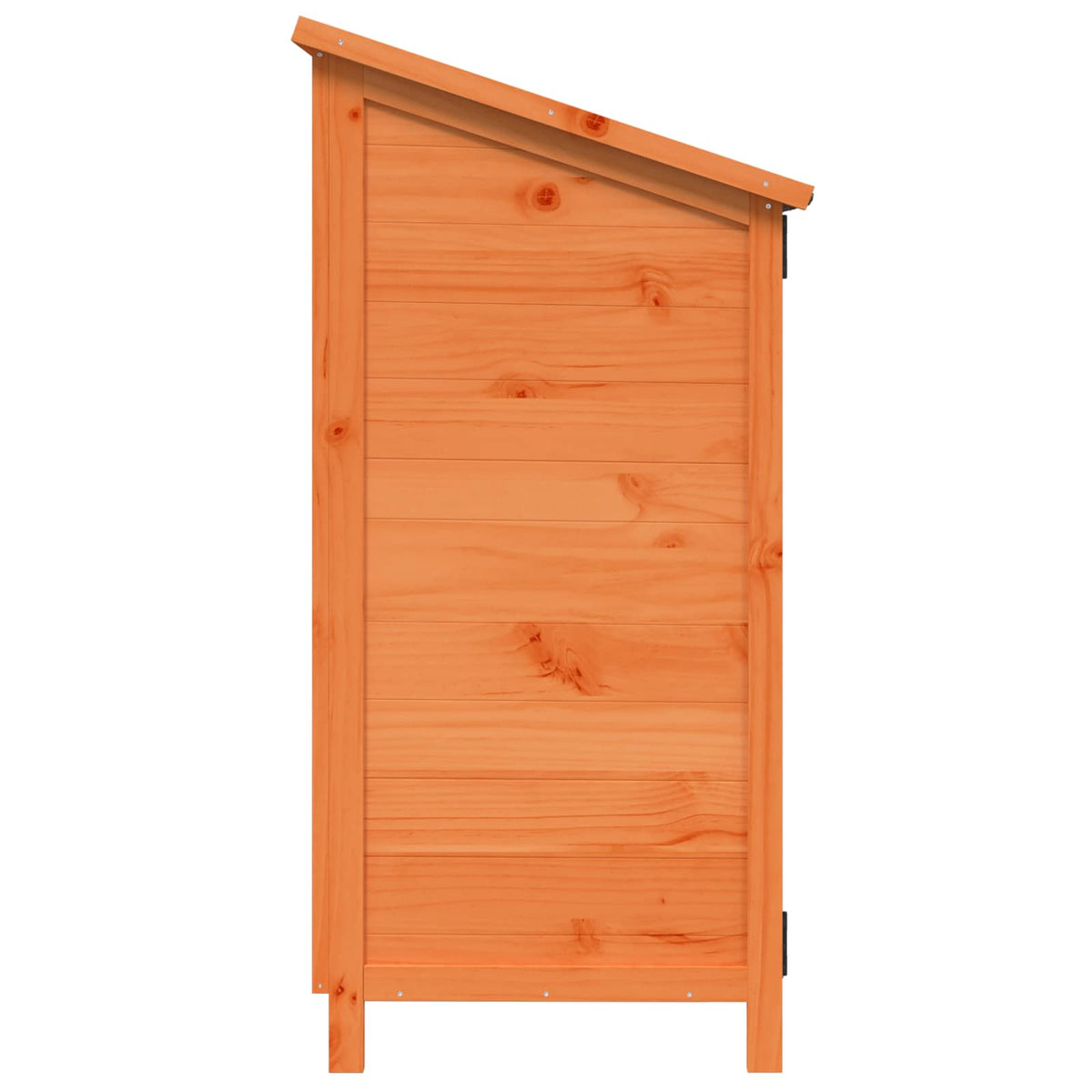 Have Skur med tag Brun 59 x 56 x 113,5 cm Massivt Fyrretræ