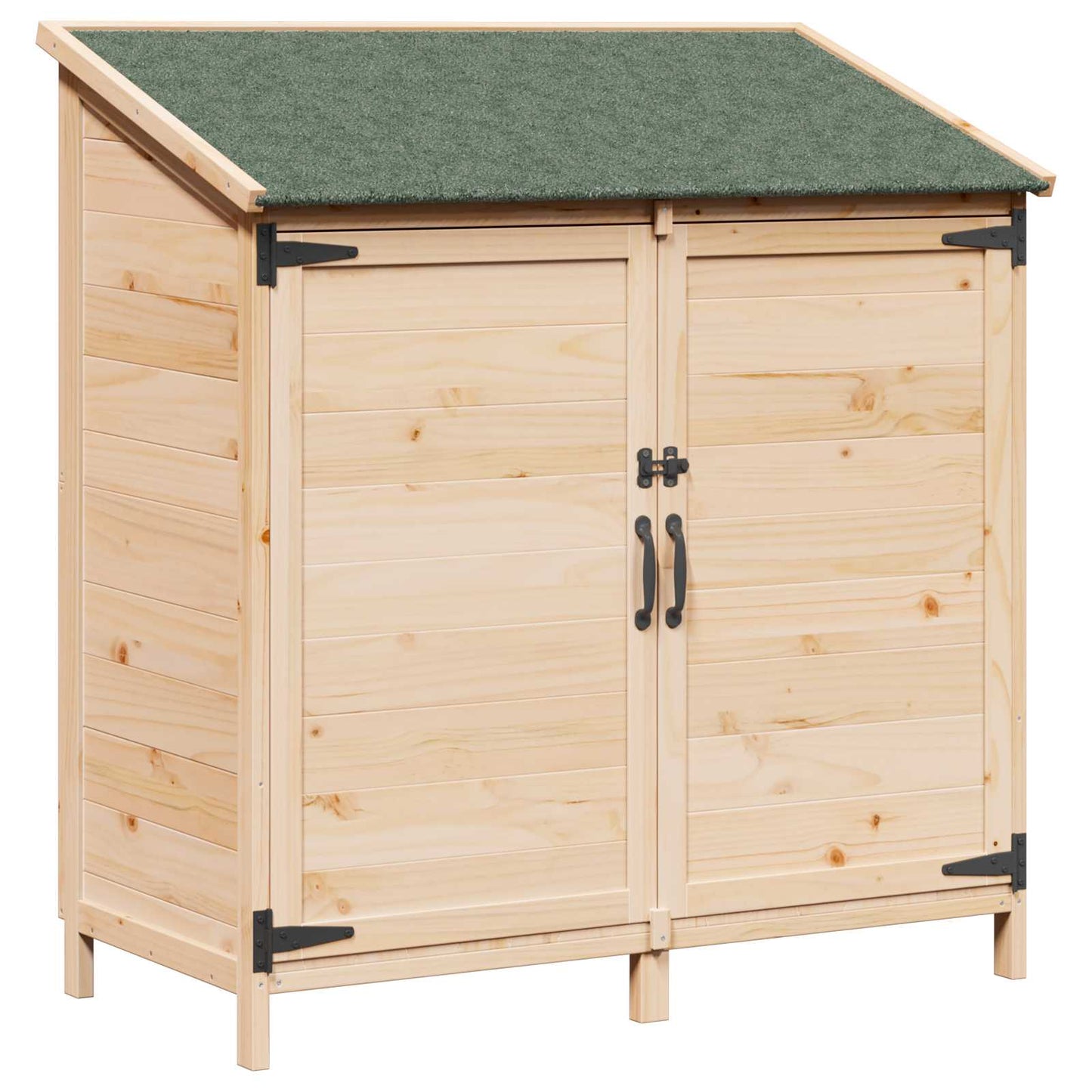 Have Skur Naturfarvet 106,5 x 56 x 113,5 cm Massivt Fyrretræ