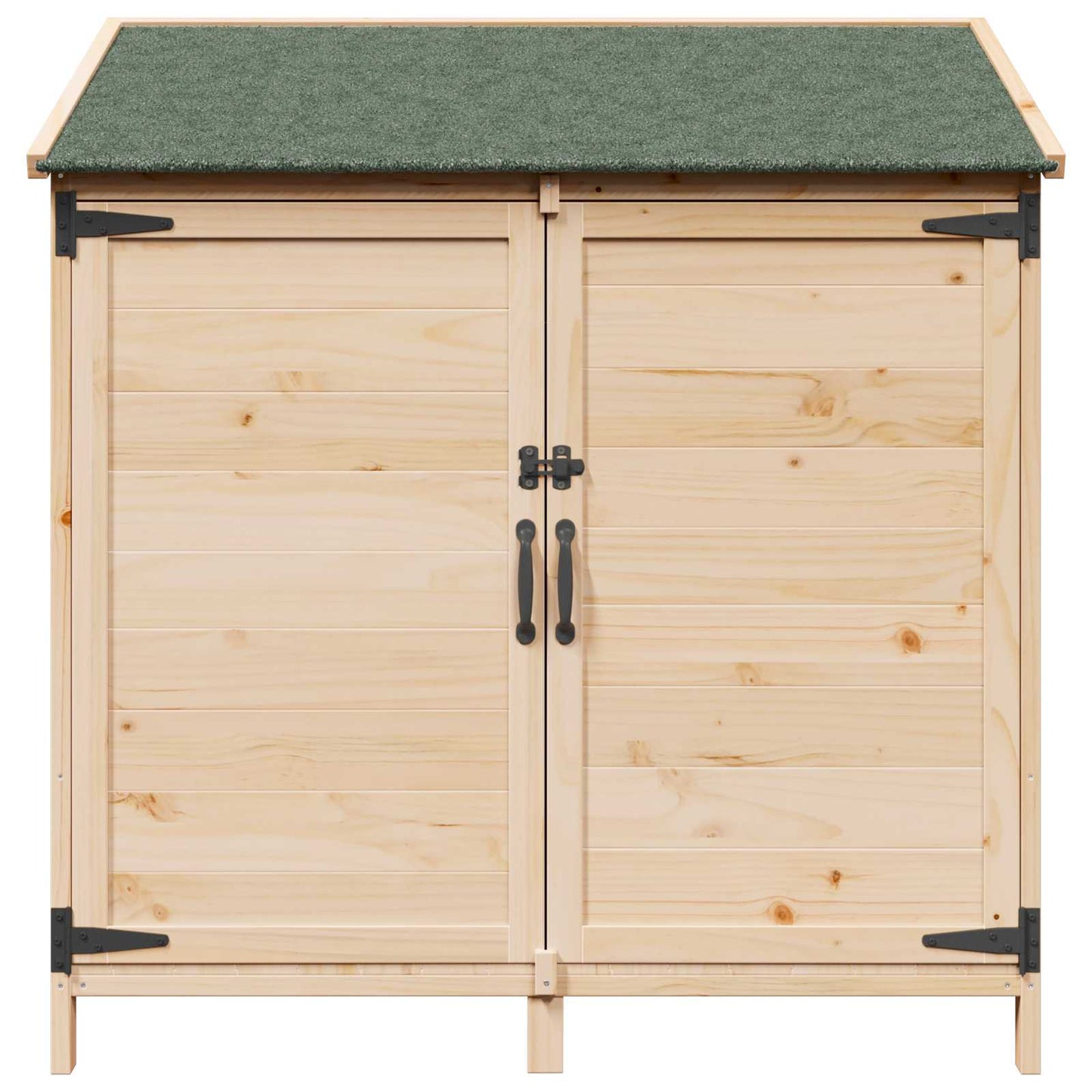 Have Skur Naturfarvet 106,5 x 56 x 113,5 cm Massivt Fyrretræ