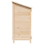 Have Skur Naturfarvet 106,5 x 56 x 113,5 cm Massivt Fyrretræ