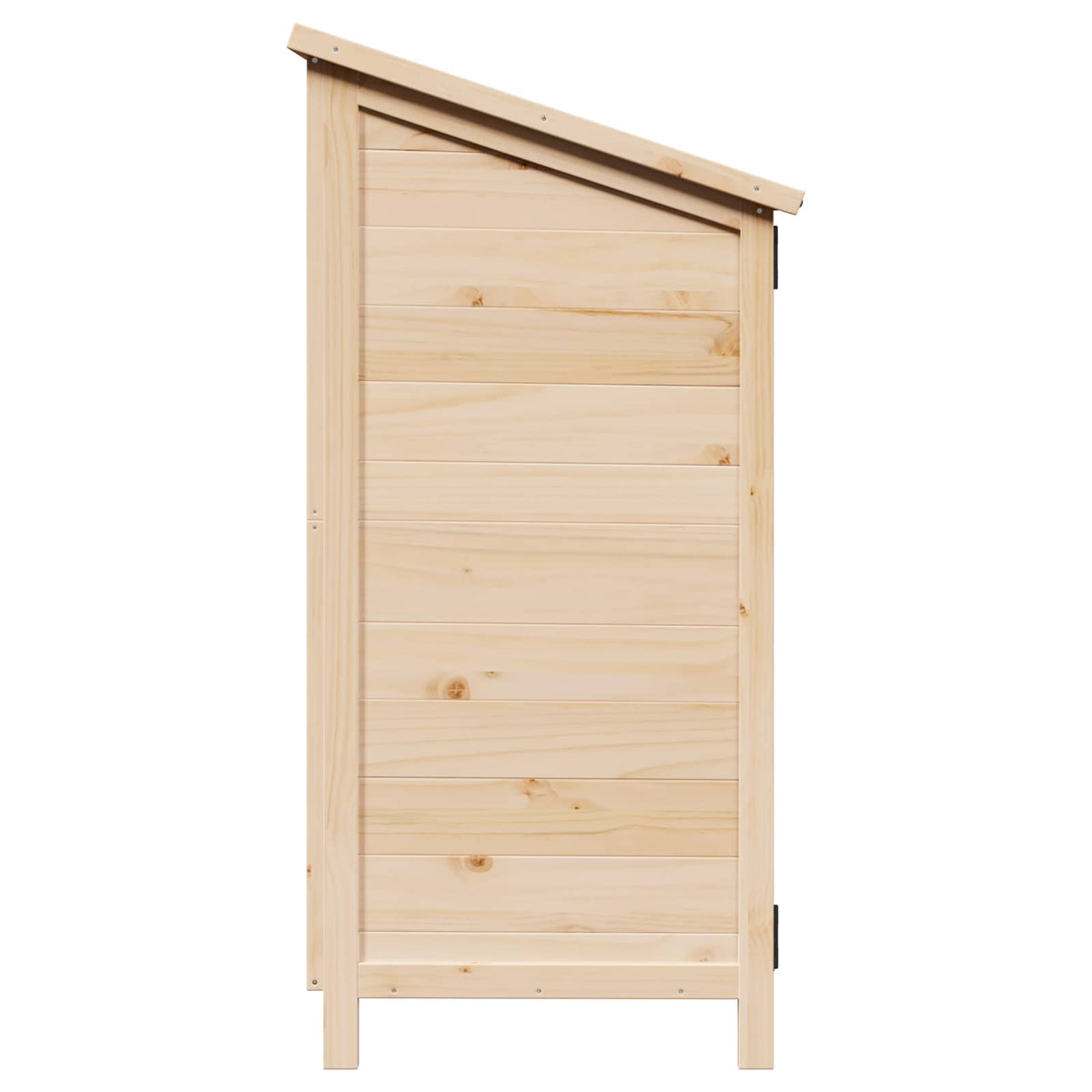 Have Skur Naturfarvet 106,5 x 56 x 113,5 cm Massivt Fyrretræ