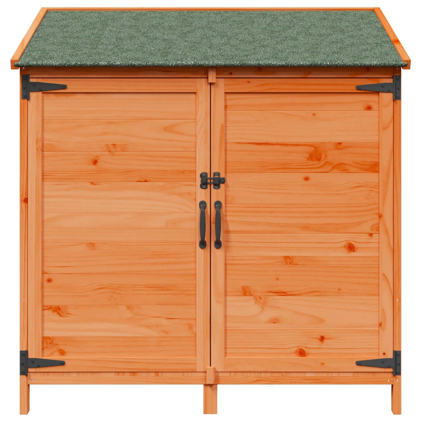 Have Skur med tag Brun 106,5 x 56 x 113,5 cm Massivt Fyrretræ