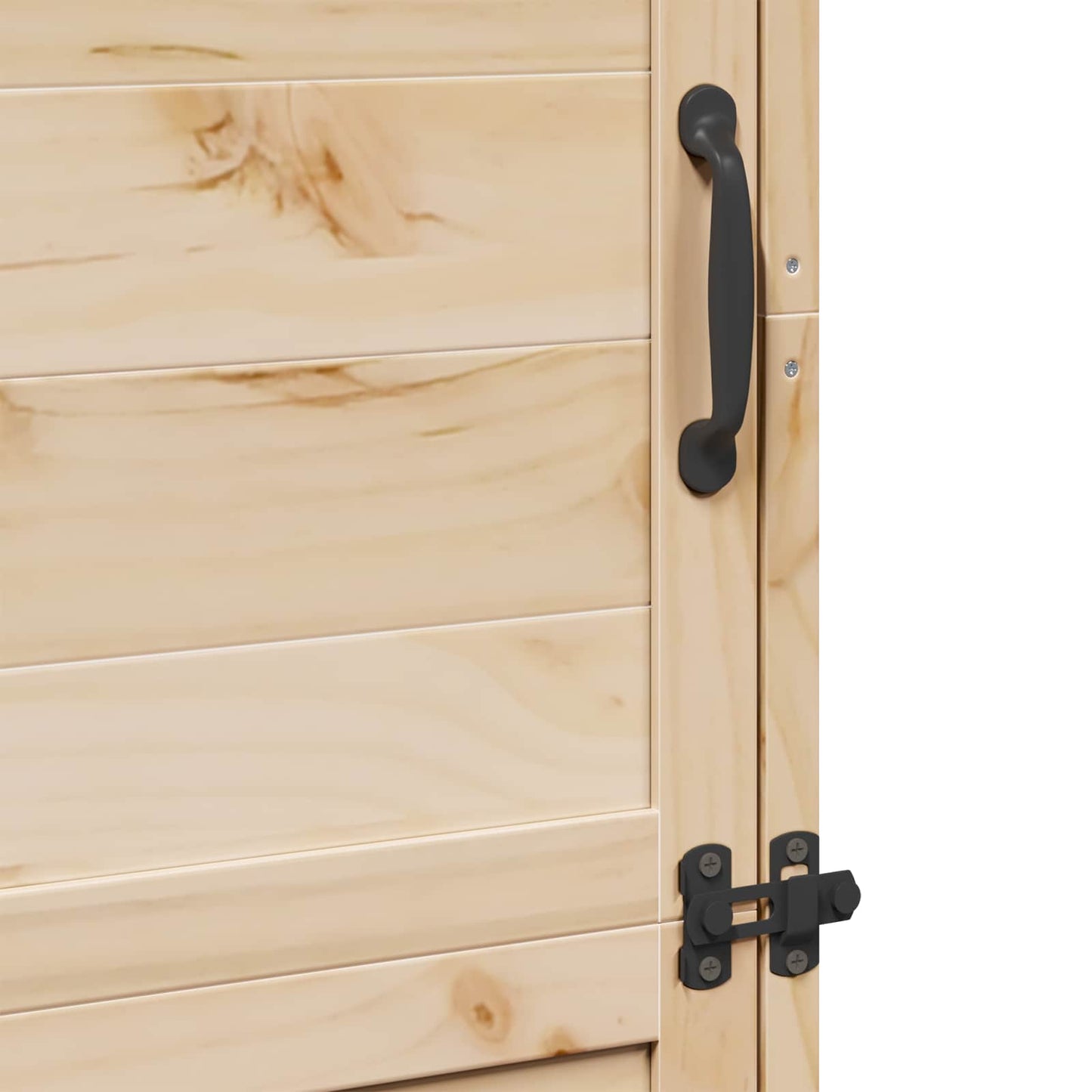 Have Skur Naturfarvet 59,5 x 56 x 176,5 cm Massivt Fyrretræ