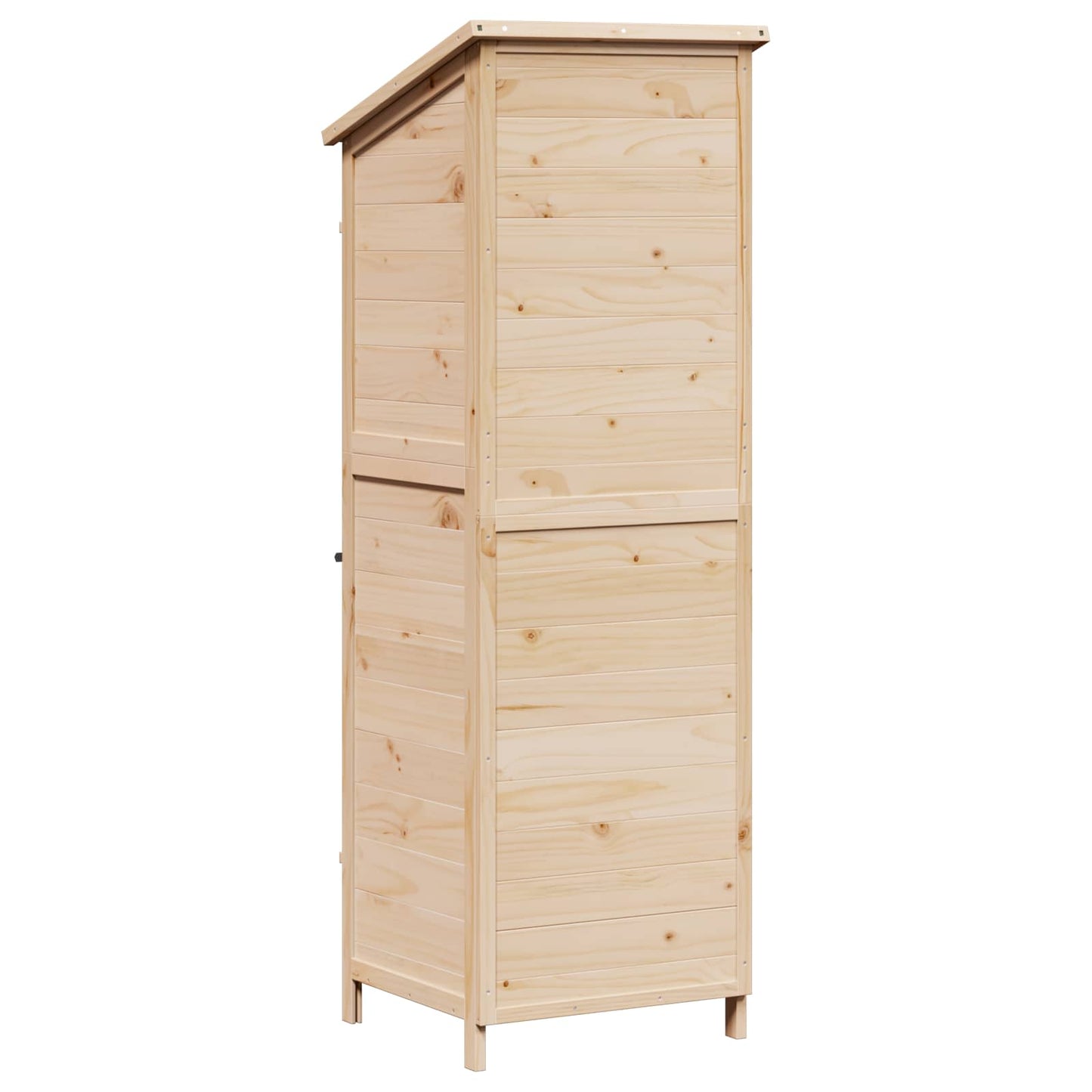Have Skur Naturfarvet 59,5 x 56 x 176,5 cm Massivt Fyrretræ