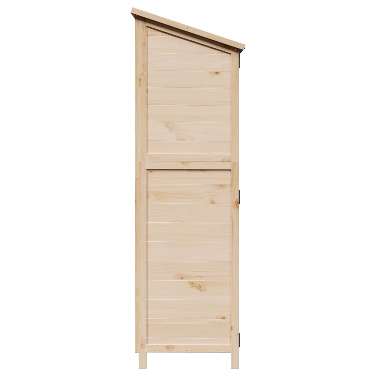 Have Skur Naturfarvet 59,5 x 56 x 176,5 cm Massivt Fyrretræ