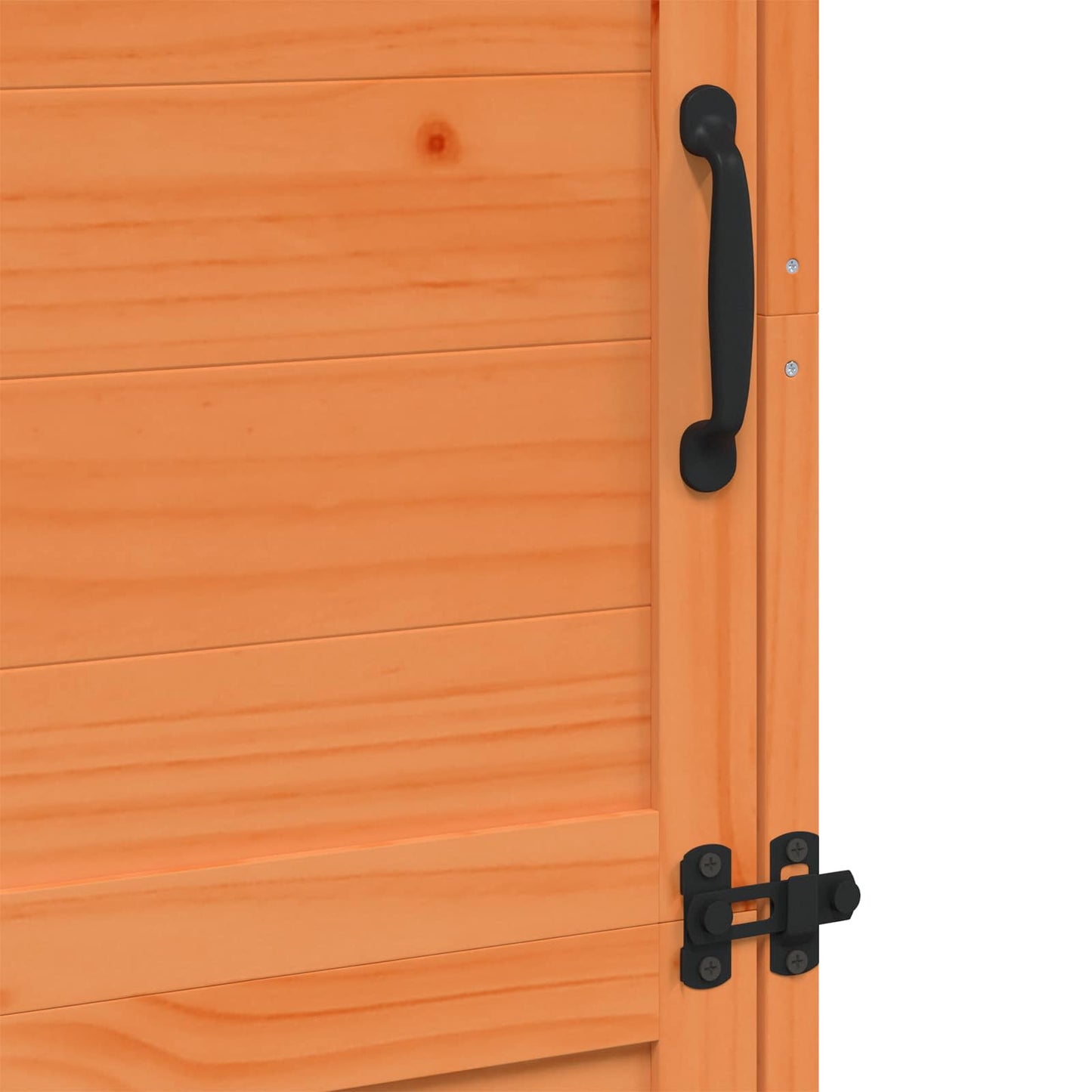 Have Skur med tag Brun 59,5 x 56 x 176,5 cm Massivt Fyrretræ