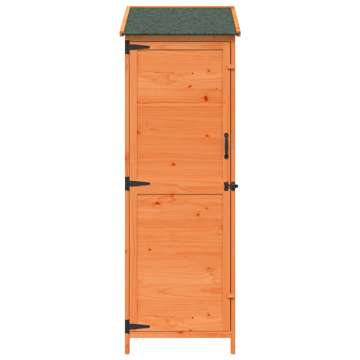 Have Skur med tag Brun 59,5 x 56 x 176,5 cm Massivt Fyrretræ