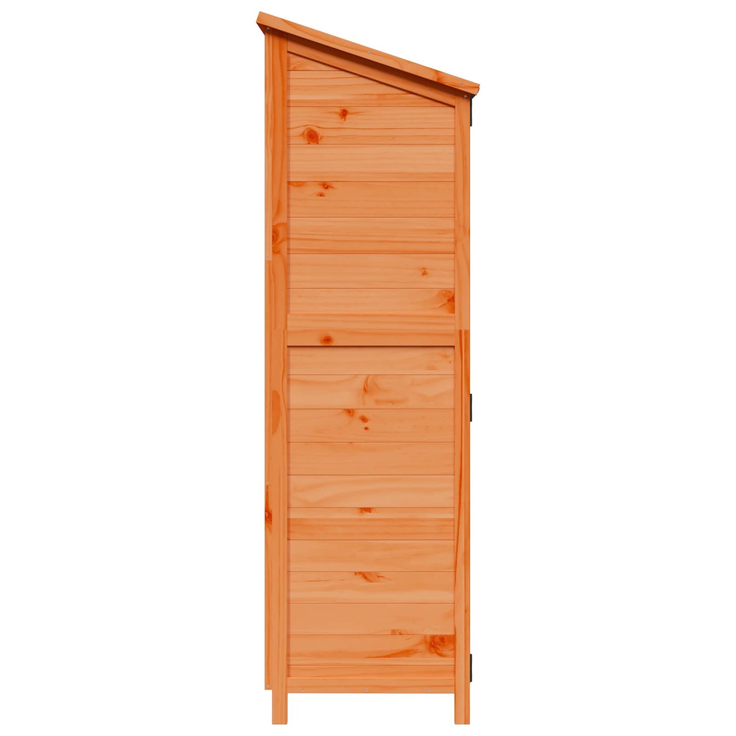 Have Skur med tag Brun 106,5 x 56 x 176 cm Massivt Fyrretræ