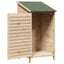 Have Skur Naturfarvet 59 x 56 x 113,5 cm Massivt Fyrretræ