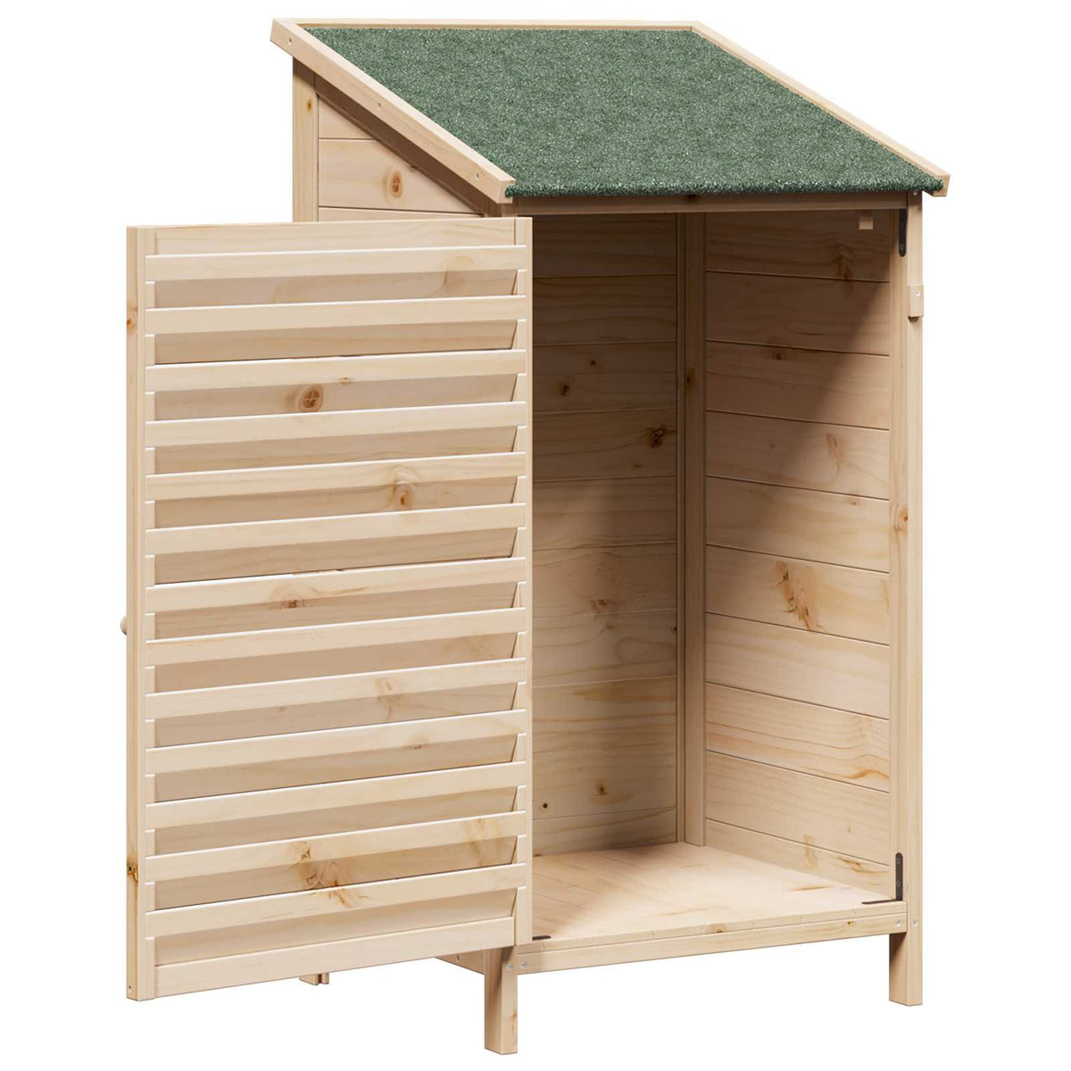 Have Skur Naturfarvet 59 x 56 x 113,5 cm Massivt Fyrretræ