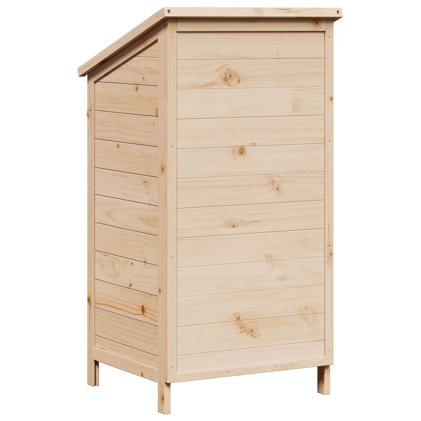 Have Skur Naturfarvet 59 x 56 x 113,5 cm Massivt Fyrretræ