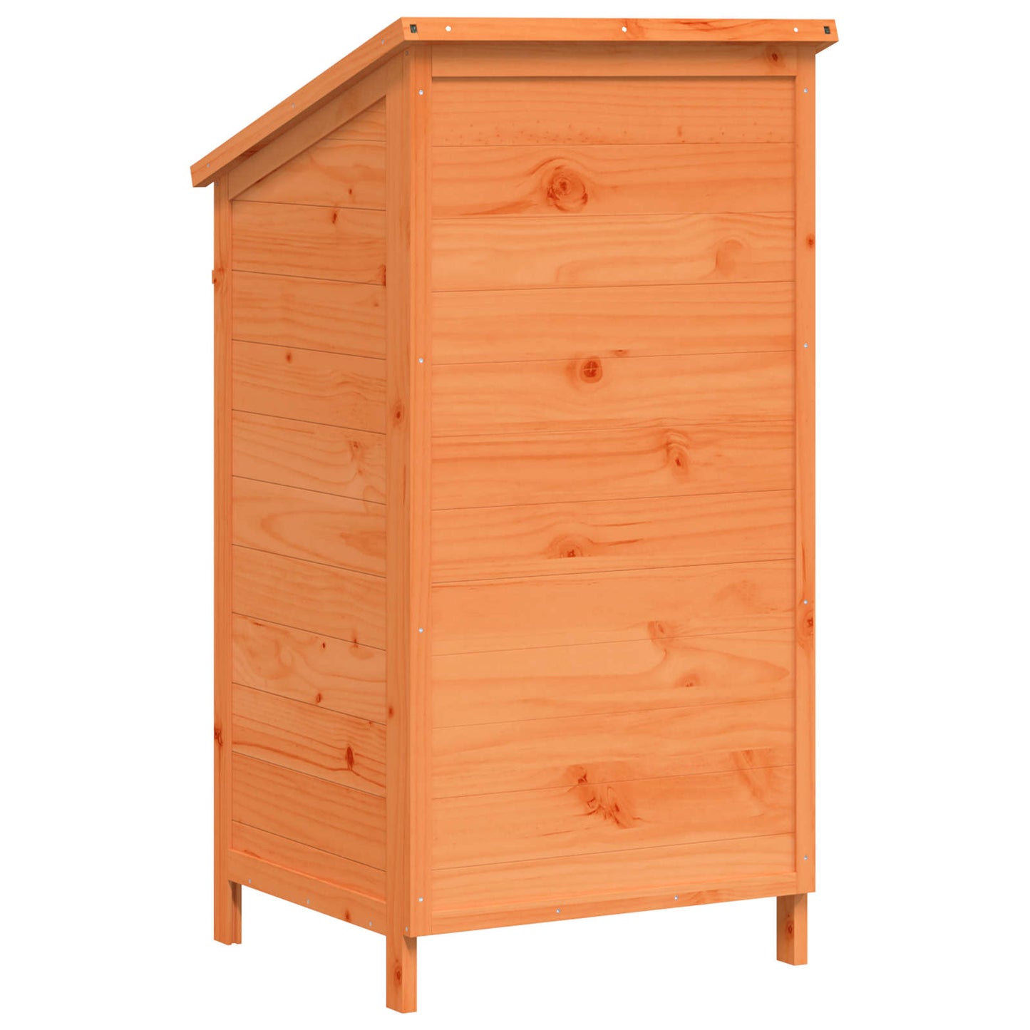 Have Skur med tag Brun 59 x 56 x 113,5 cm Massivt Fyrretræ